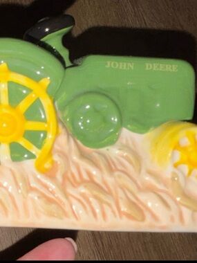 John Deere Tractor Salt Pepper Shaker Single Replacement Farm Kitchen Decor L